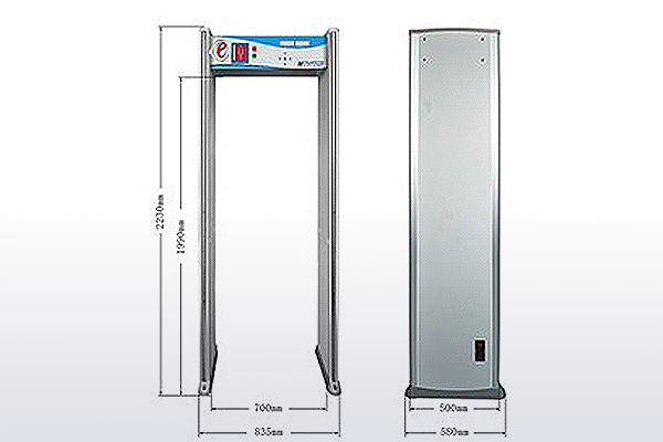 金属探知機 Walk-Through Metal Detector for Use in Concealed Weapon and Contraband Detection - 2